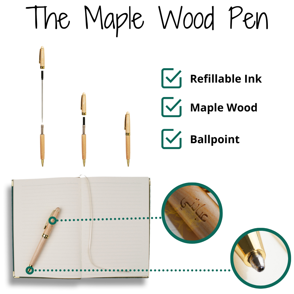 Journal & Pen - Emerald Green