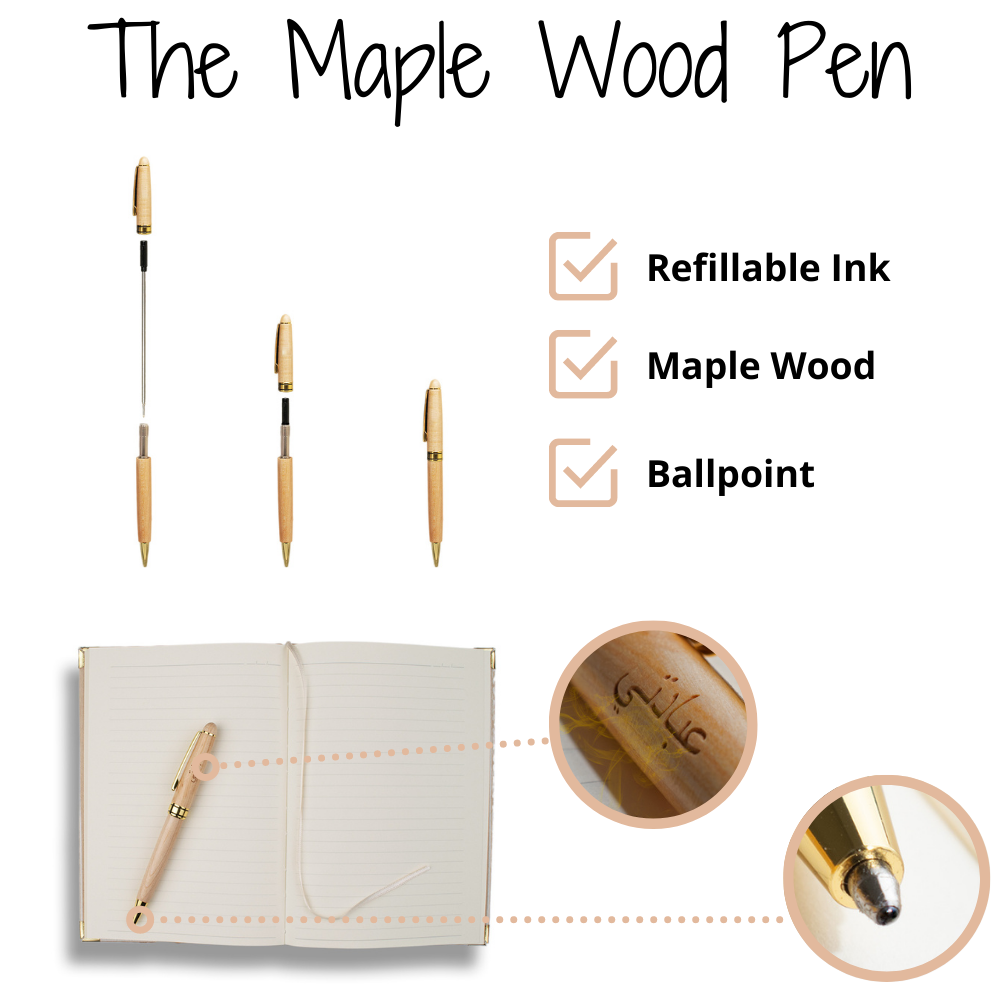 Journal & Pen - Beige