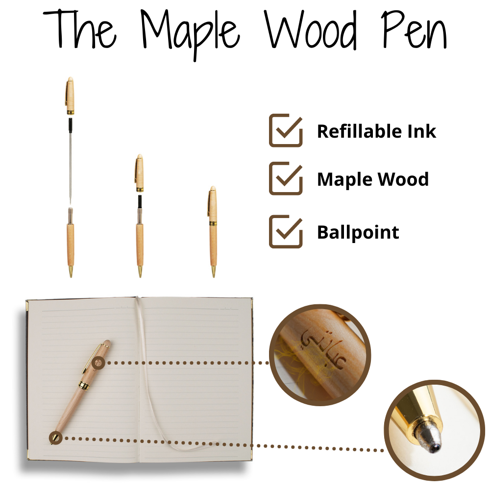 Journal & Pen - Brown