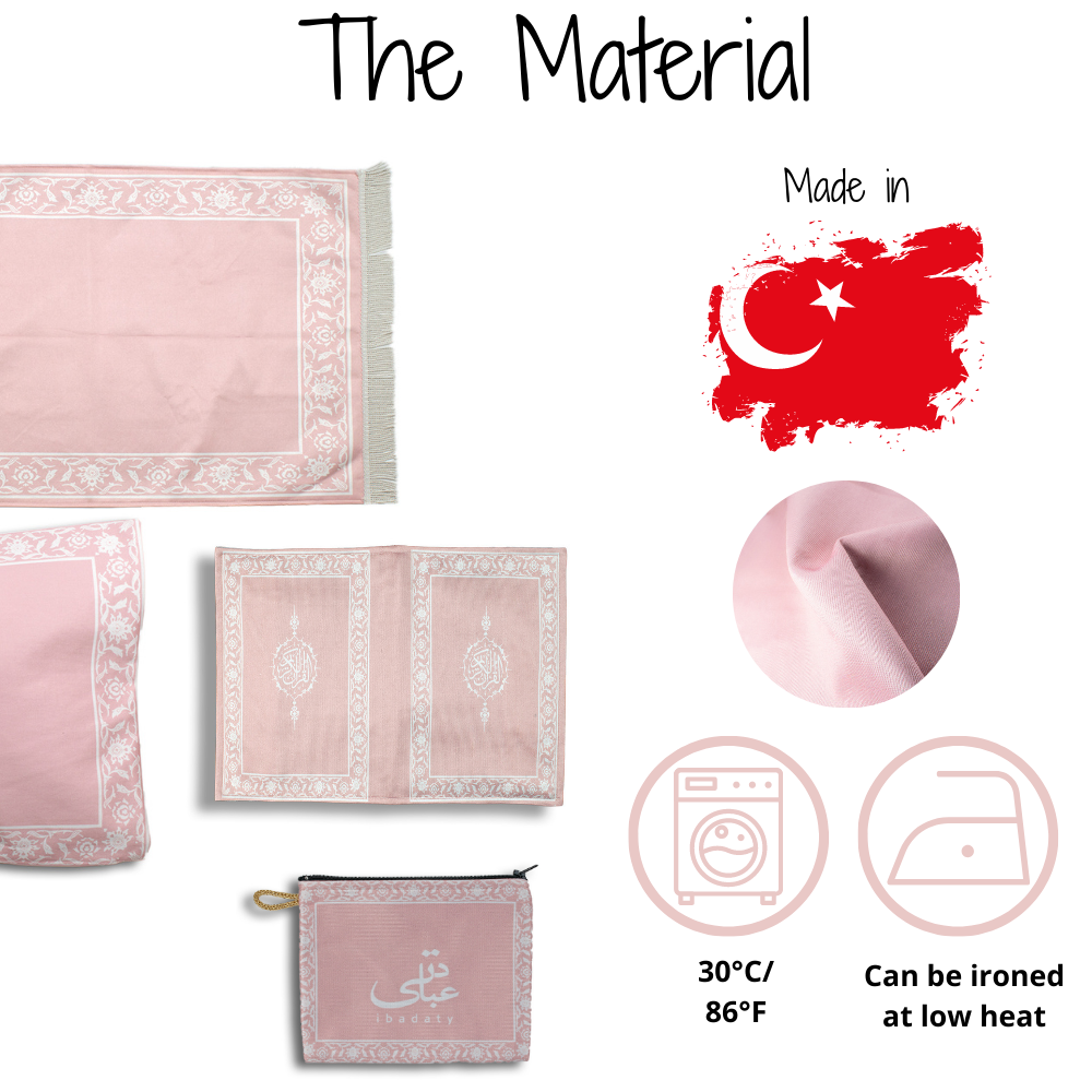 The Ibadah Corner Set - Royal Pink