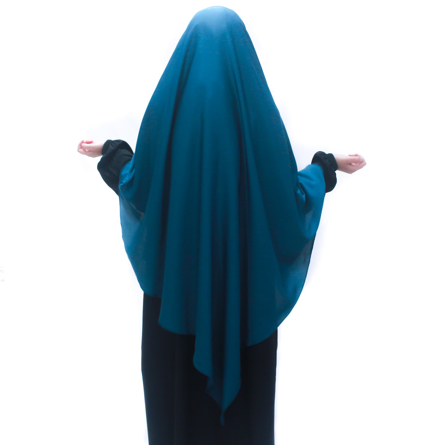 Zaynab Aqua Blue Khimaar