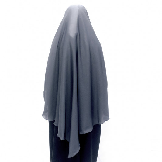 Zaynab Light Grey Khimaar