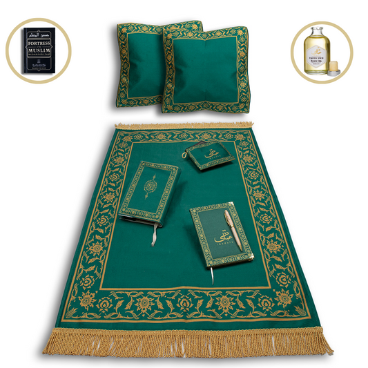 The Ibadah Corner Set -  Emerald Green