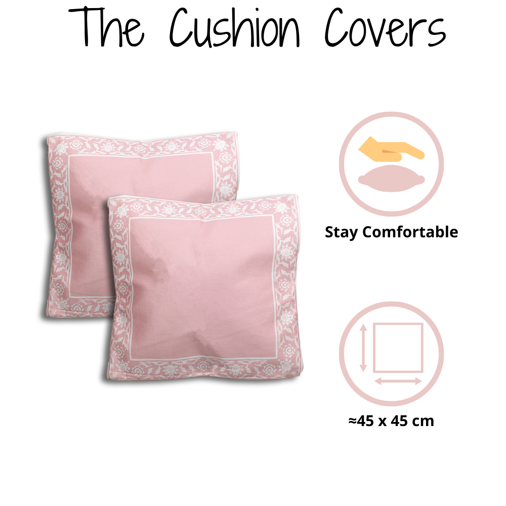 The Ibadah Corner Set -  Royal Pink