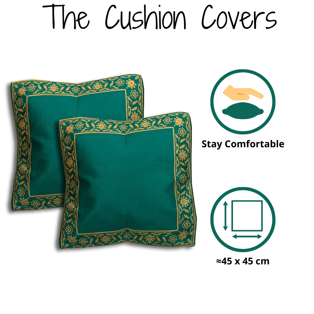 The Ibadah Corner Set -  Emerald Green