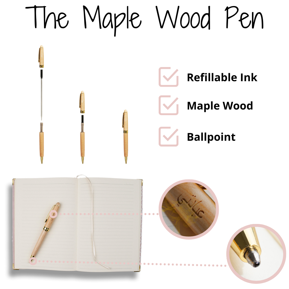 Journal & Pen - Royal Pink