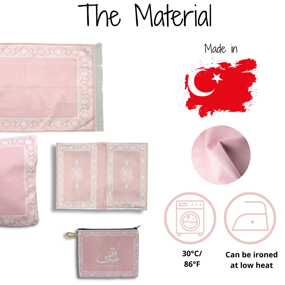 The Ibadah Corner Set -  Royal Pink