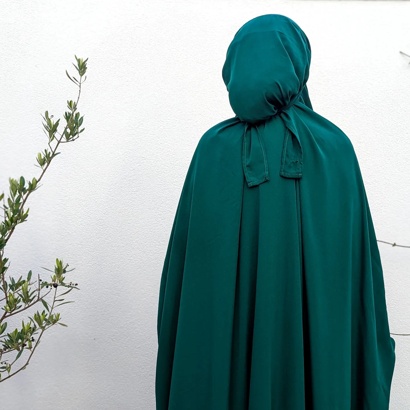 Ramla Two Piece Dark Green Jilbaab