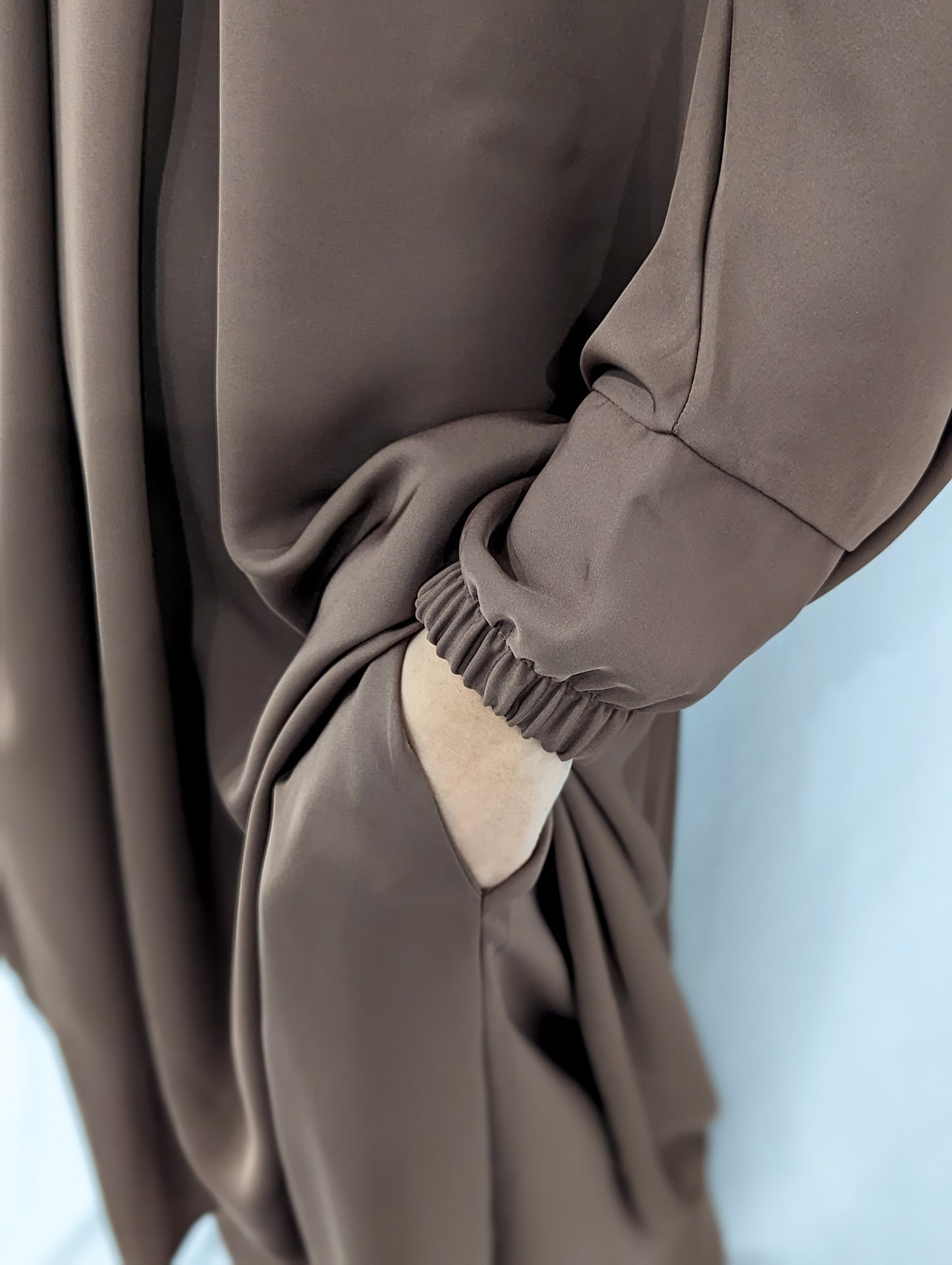 Ramla Mocha Two Piece  Jilbaab