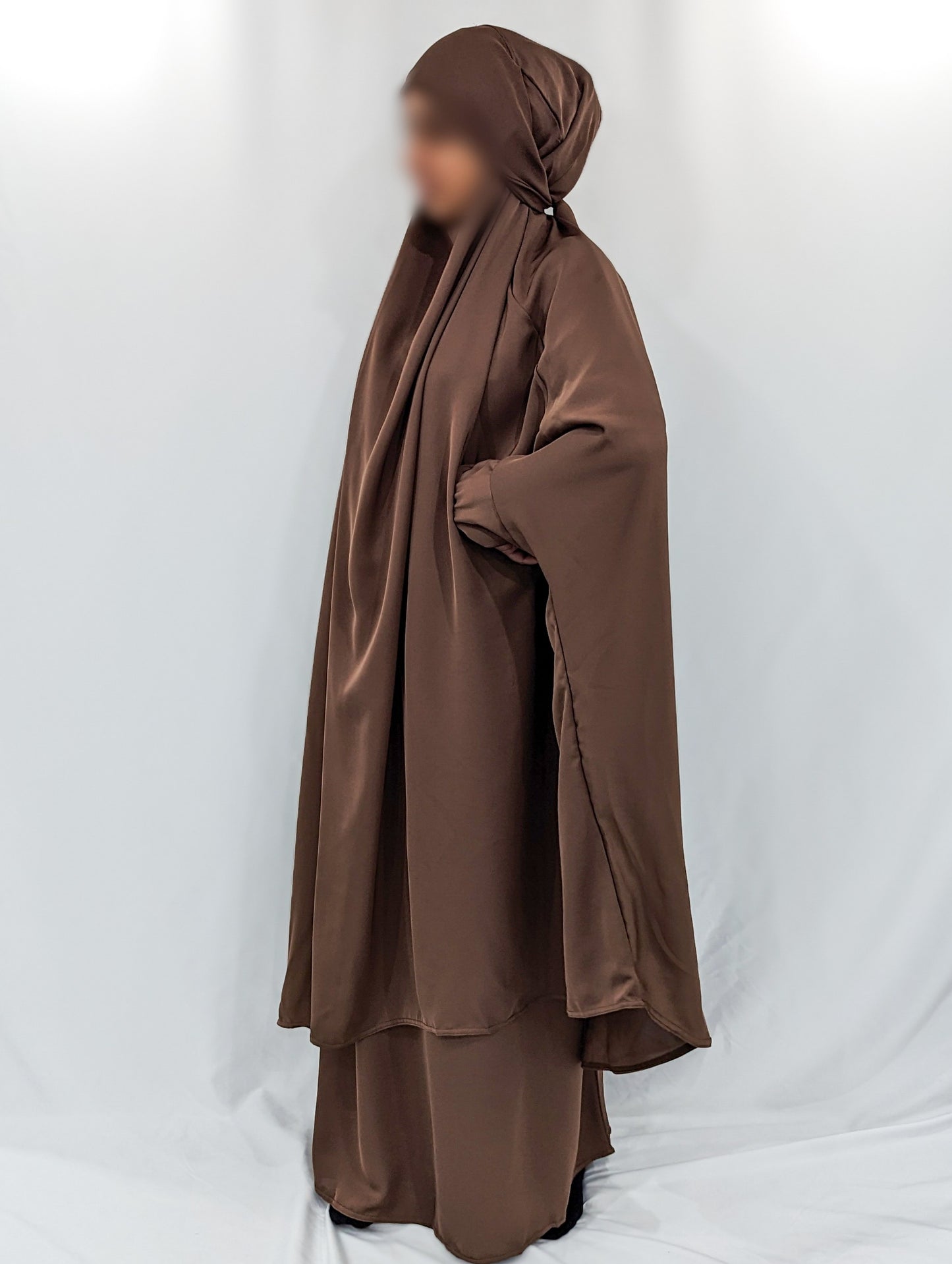 Ramla Mocha Two Piece  Jilbaab
