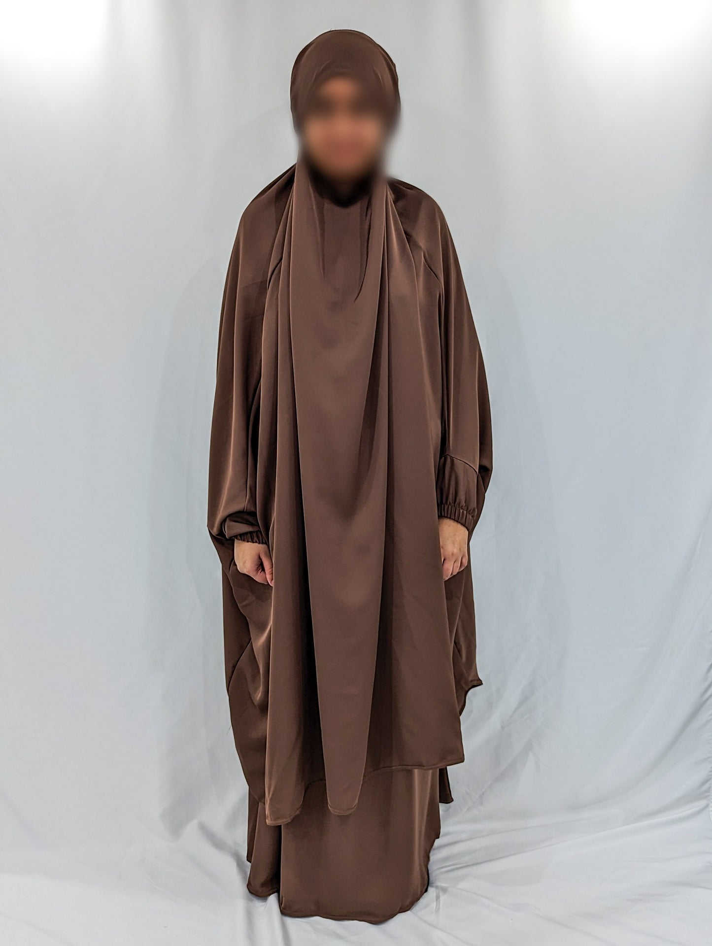 Ramla Mocha Two Piece  Jilbaab