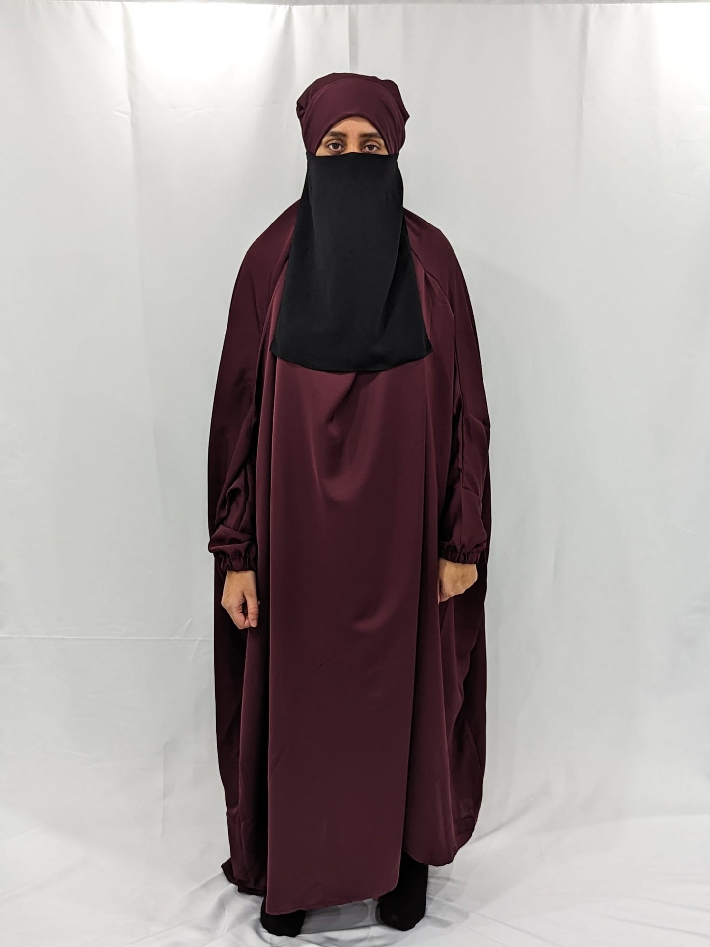 Maroon One Piece Jilbaaab