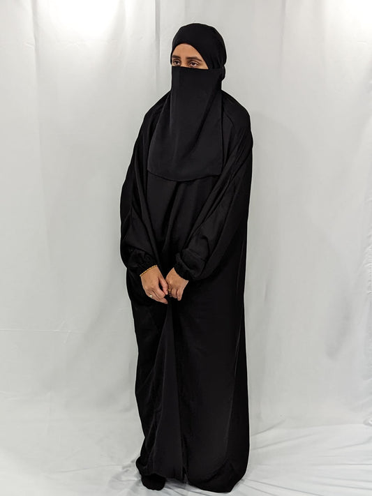 Black One Piece Jilbaab