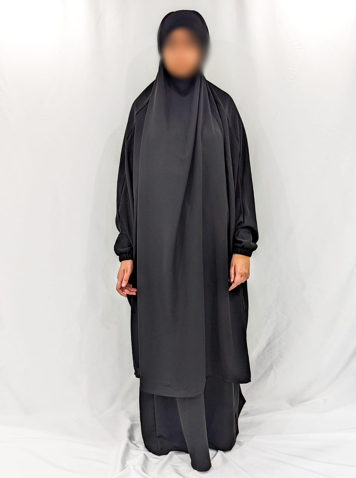 Ramla Black Two Piece Jilbaab