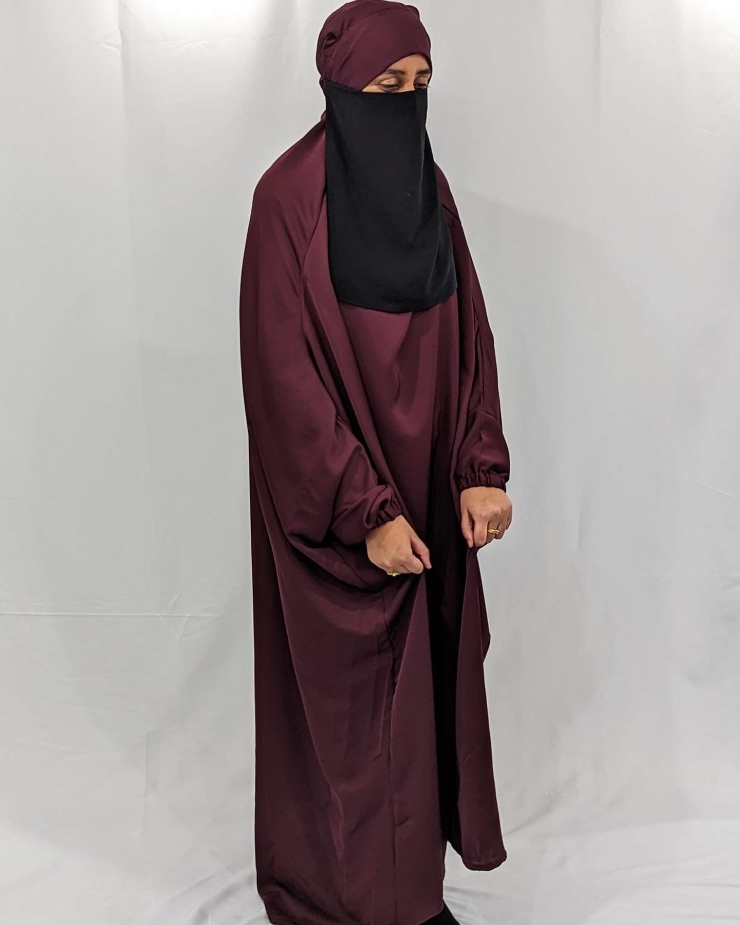 Maroon One Piece Jilbaaab