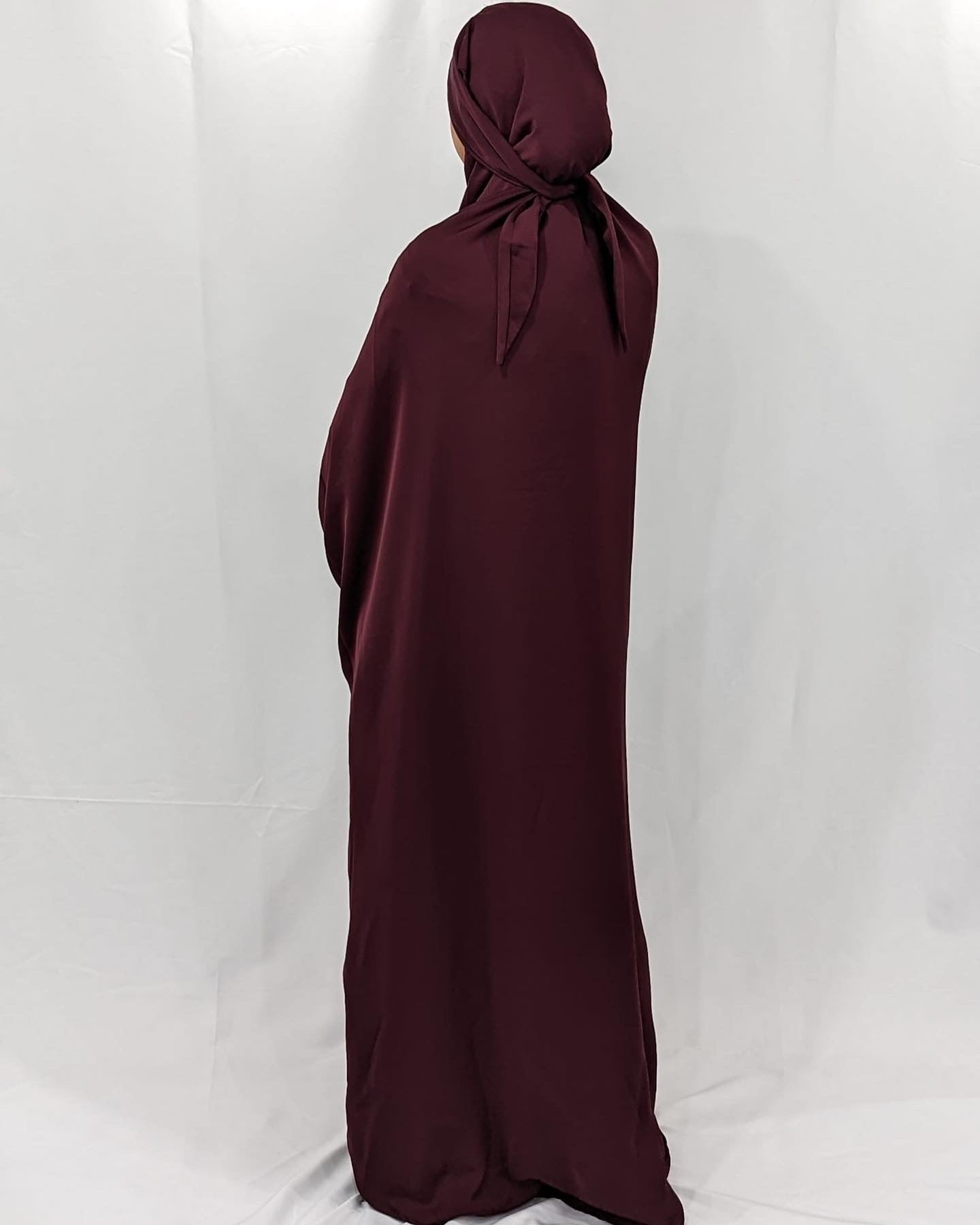 Maroon One Piece Jilbaaab